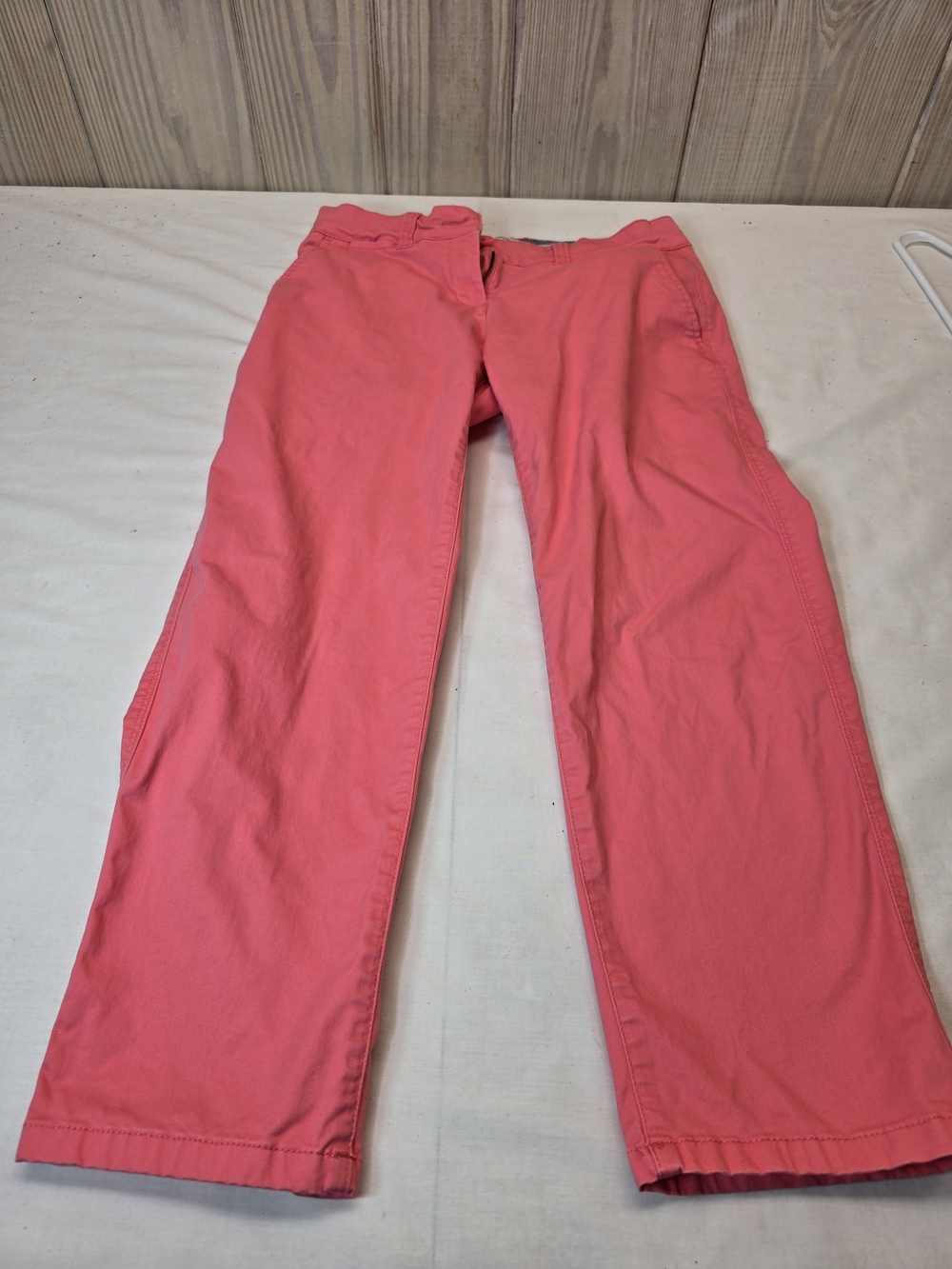 crown & ivy Coral Pink Wide-Leg Pants